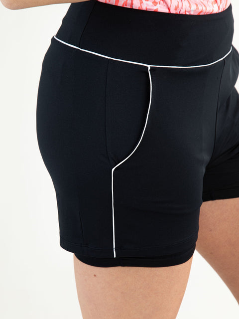LINA Dark Blue - Lady Short - Tenniskleding - Blauw