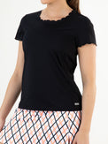 IMKE Dark Blue - Lady tee - Tenniskleding - Blauw