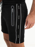 LOWE Black - Mens short - Fitnesskleding - Zwart