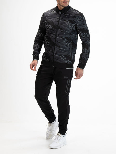 NEWTON Black - Man pants - Fitnesskleding - Zwart