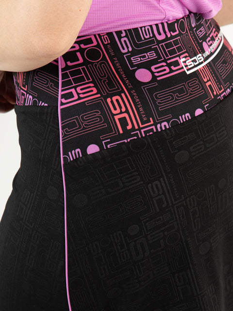 OFFRA Black - Lady Skort - Padelkleding - Zwart