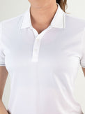 PERTH Real White - Lady polo - Tenniskleding - Wit