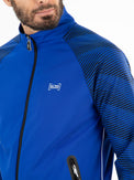 PLUTO Blue Neon - Mens trackjacket - Padelkleding - Blauw