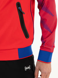 PLUTO Formula One - Mens trackjacket - Padelkleding - Rood
