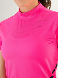 TAHNEE Pink Glo - Lady tee - Fitnesskleding - Roze