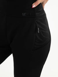ZANDA Black - Lady tights - Fitnesskleding - Zwart